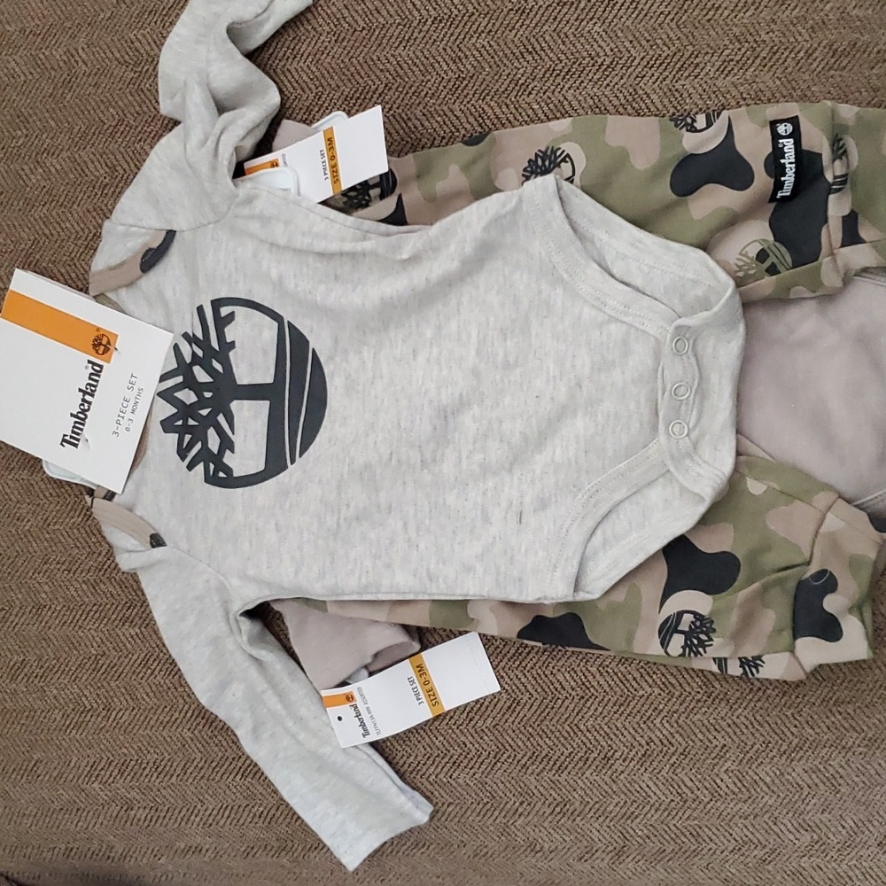 Timberland 3 piece set NWT